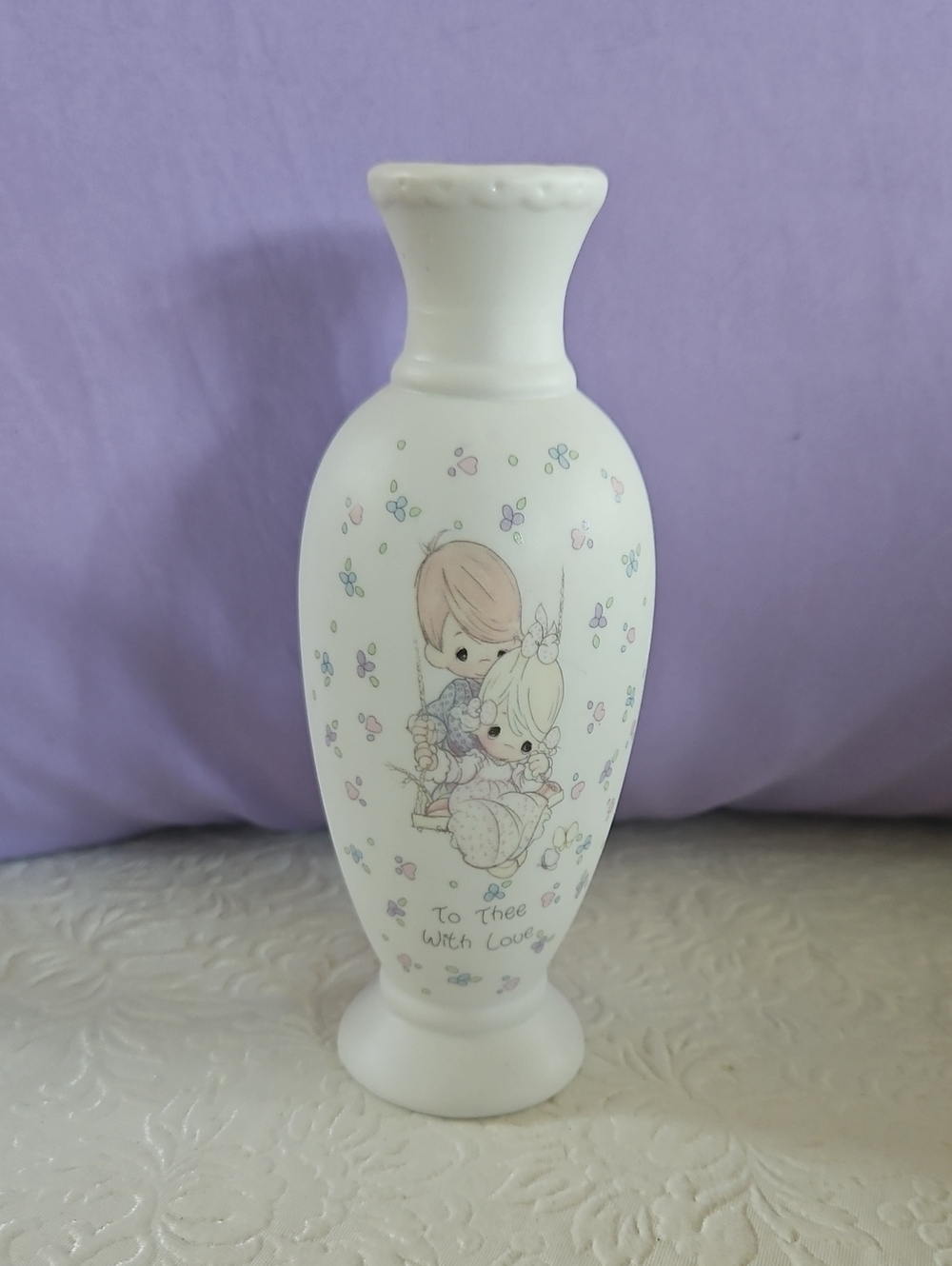 Precious Moments "To Thee With Love" Vase